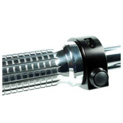 Armatur motogadget m-switch (3 Taster) aus Alu in schwarz, Tasten schwarz,