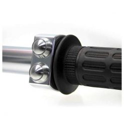 Armatur motogadget m-switch (3 Taster) aus Alu- poliert, Tasten inox, für