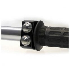 Armatur motogadget m-switch (3 Taster) aus Alu in schwarz, Tasten inox, fü