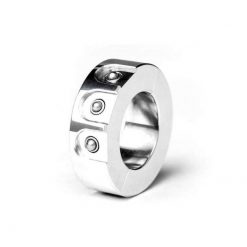 Armatur motogadget m-switch mini (3 Taster) aus Alu- poliert, Tasten silbe