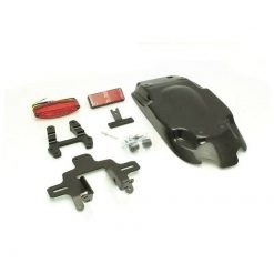 Kennzeichenhalter ACCESS DESIGN CAFE RACER in SCHWARZ mit LED- Kennzeichen