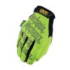 Werkstatt- Handschuhe MECHANIX ORIGINAL SAFETY in Gelb- Fluor (Grösse L)