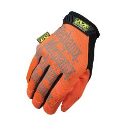Werkstatt- Handschuhe MECHANIX ORIGINAL SAFETY in Orange- Fluor (Grösse M)