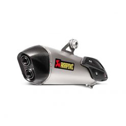 Auspuff AKRAPOVIC SLIP-ON in TITAN mit CARBON-ENDCAP zu BMW (CH Homologier