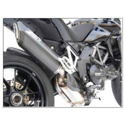 Auspuffanlage ZARD PENTA (2 in 1 in 1) in Schwarz zu Ducati (CH- Homologie
