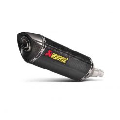 Auspuff AKRAPOVIC SLIP-ON in CARBON mit CARBON-ENDCAP zu Honda (CH Homolog