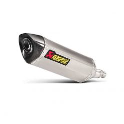 Auspuff AKRAPOVIC SLIP-ON in TITAN mit CARBON-ENDCAP zu Honda (CH Homologi