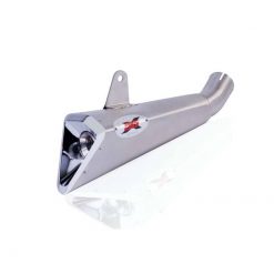 Auspuff IXIL SLASHED CONE XTREM (X55) in INOX zu Kawasaki (CH- Homologiert