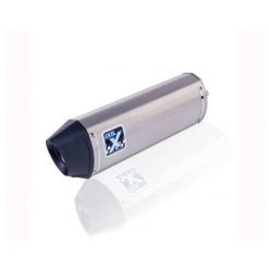 Auspuff IXIL HEXOVAL XTREM EVOLUTION (SOVE) in INOX mit END- CAP in SCHWAR