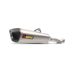 Auspuff AKRAPOVIC SLIP-ON in TITAN mit CARBON-ENDCAP zu Honda (CH Homologi