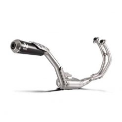 Auspuffanlage AKRAPOVIC RACING-LINE in TITAN mit ESD in SCHWARZ zu Yamaha