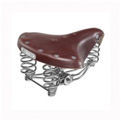 Sattel TECH OLD DOG - COMFORT in Schoko Braun (25 x 21.5cm) für alle