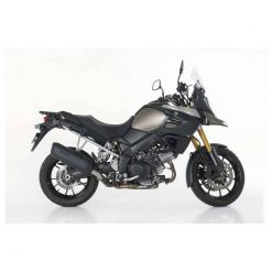 Auspuff BOS DESERT FOX in Black Edition zu Suzuki (CH-Homologiert)