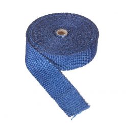 Hitzeschutzband NN PRODUCTS aus Fiberglas in BLAU (50 x 2mm - Länge: 20m)
