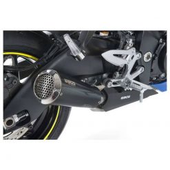 Auspuff BOS SSEC RR in Carbon zu Suzuki (CH-Homologiert) EURO4