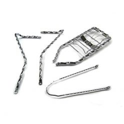 Rahmen- Anbauteile Set NN PRODUCTS TWIST in CHROM zu Puch Maxi S