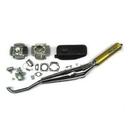 Tuning- Set TECH Ø 38mm (Axe 12), Bing SRE 15mm & Biturbo Auspuff zu