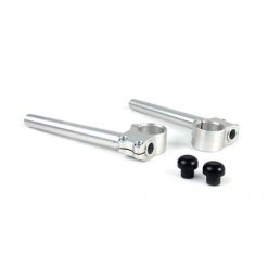 Lenkerstummel TRW LUCAS CUSTOM mit KK (Paar) Ø 25.4mm in SILBER (Anschlus
