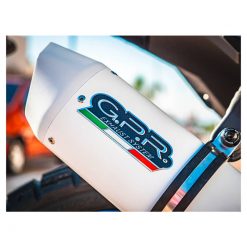 Auspuff GPR Albus Ceramic in weiss zu MV Agusta (CH-Hom)