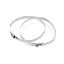 Kabelbinder-Set Highway Hawk (10 Stück) a 5mm x 13cm aus Edelstahl für Hit