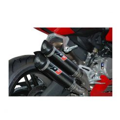 Auspuff QD Magnum in carbon zu Ducati (CH-Hom)