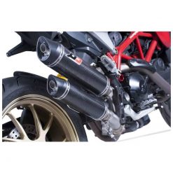Auspuff QD Magnum in carbon zu Ducati (CH-Hom)