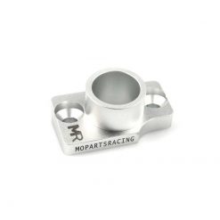 Stutzen MOPARTS zu Polini Speed Engine Gehäuse für PHBG AS Vergaser Silber