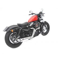 Auspuffanlage ZARD TOP GUN 3D (2 in 1) in Inox zu Harley Davidson (CH- Hom