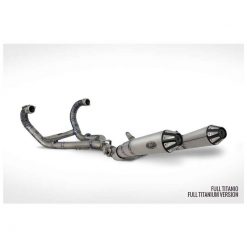 Krümmer ZARD für TOP GUN 3D - LIMITED EDITION- ESD (2 in 2) in Inox zu BMW