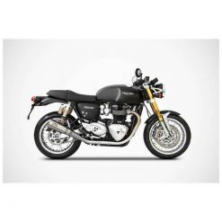 Auspuff ZARD BAD CHILD- ESD (2 in 2) in Titan zu Triumph (CH- Homologiert)