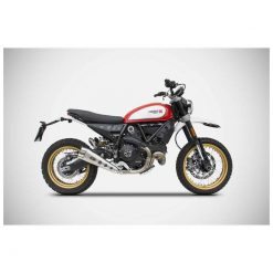 Auspuff ZARD SPECIAL EDITION (2 in 1) in Inox zu Ducati (CH- Homologiert)