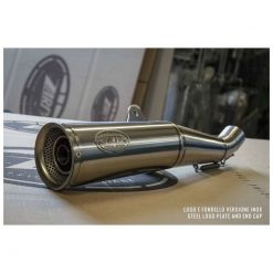 Auspuff ZARD ZUMA (2 in 1) in Inox zu Ducati (CH- Homologiert) EURO4