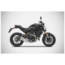 Auspuff ZARD BASSO in Inox zu Ducati (CH- Homologiert) EURO4