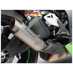 Auspuff BODIS GPC-RN in FULL TITAN (FT) zu Kawasaki (CH- Homologiert) EURO