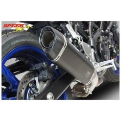 Auspuff BODIS P-TEC IIN in INOX/SCHWARZ (SS/BL) zu Suzuki (CH- Homologiert