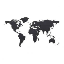 Sticker-Set 4R ADVENTURE ATLAS reflektierend (30 x 15cm) in weiss/schwarz,