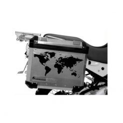 Sticker-Set 4R ADVENTURE ATLAS (30 x 15cm) in schwarz, geeignet für Seiten