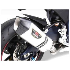 Auspuff Yoshimura HEPTA FORCE in Titan mit Carbon Cap zu BMW (CH Homologie