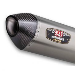 Auspuff Yoshimura R-77J in Inox mit Carbon Cap zu Yamaha (CH Homologiert)