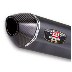 Auspuff Yoshimura R-77J in Metal Magic mit Carbon Cap zu Suzuki (CH Homolo
