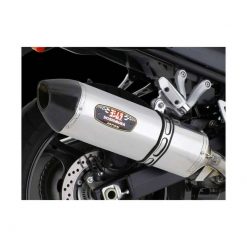Auspuff Yoshimura R-77J in Inox mit Carbon Cap zu Suzuki (CH Homologiert)