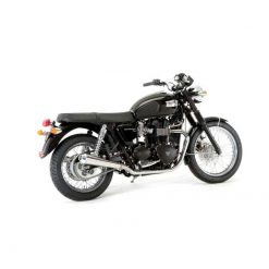 Auspuff QD MaXcone in inox-schwarz zu Triumph (CH-Hom)