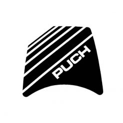 Sticker NN PRODUCTS NUMBER PLATE PUCH in schwarz