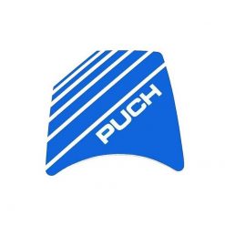 Sticker NN PRODUCTS NUMBER PLATE PUCH in blau