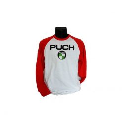 Sweatshirt NN PRODUCTS PUCH in weiss/rot (Grösse: XL)
