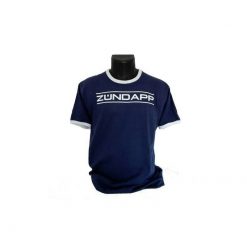 T-Shirt NN PRODUCTS ZÜNDAPP in blau (Grösse: XL)