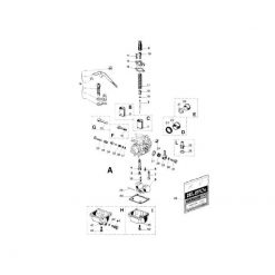 Schwimmergehäuse DellOrto zu PHBD (Typ H) - Abbildung 41