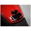 Tankprotektor PRINT DUCATI 749/999/Diavel in schwarz (141.7 x 118.3mm)