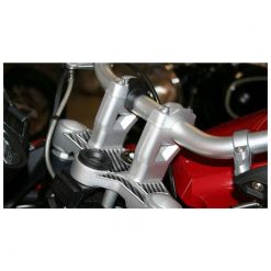 Gabelbrücken- Protektor PRINT in carbon-look zu BMW