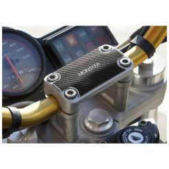 Gabelbrücken- Protektor PRINT in carbon-look zu Ducati